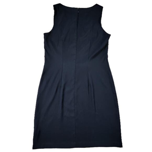 AB STUDIO LITTLE BLACK DRESS OFFICEWEAR BUSINESS GOTH - Picture 2 of 4